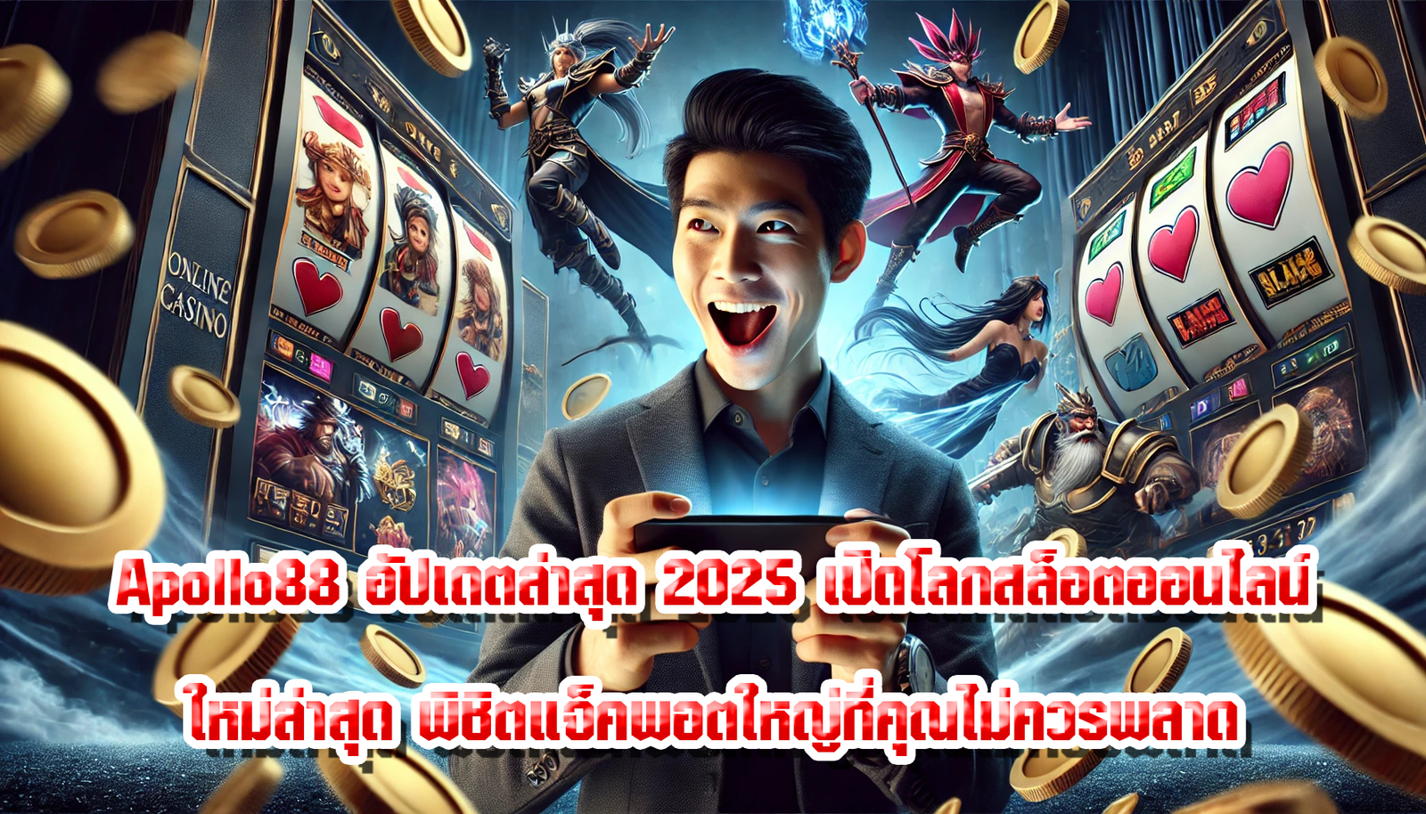 Apollo88 อัปเดตล่าสุด 2025 เปิดโลกสล็อตออนไลน์ใหม่ล่าสุด พิชิตแจ็คพอตใหญ่ที่คุณไม่ควรพลาด