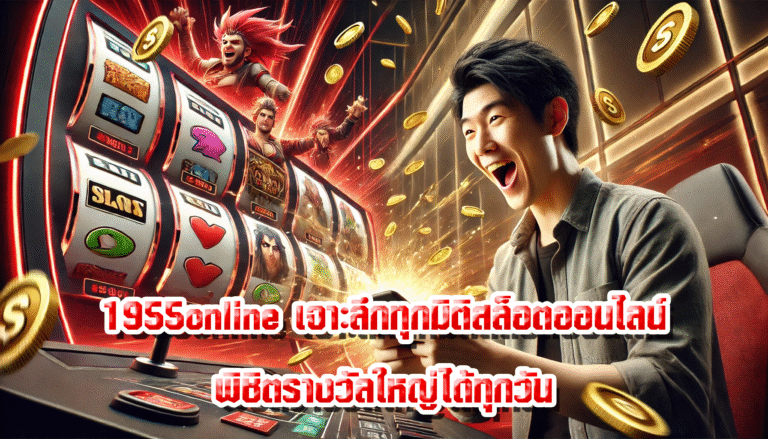 1955online เจาะลึกทุกมิติสล็อตออนไลน์ พิชิตรางวัลใหญ่ได้ทุกวัน